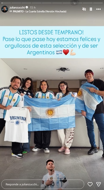Julián Zucchi saca cara por Argentina tras perder la final y lanza fuerte mensaje: “Después hablamos”. Captura: IG Julián Zucchi.