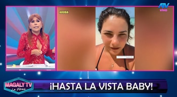 Magaly Medina cuestiona a Andrea Llosa: “No hay que ser conformistas en la vida”. Captura: Magaly Tv La Firme.