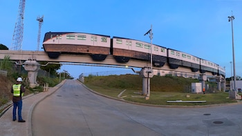 Panamá pone a prueba el monorriel de la Línea 3 en su primer recorrido operativo