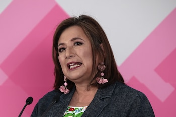 La candidata presidencial opositora Xóchitl