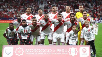 La selección peruana anunció su