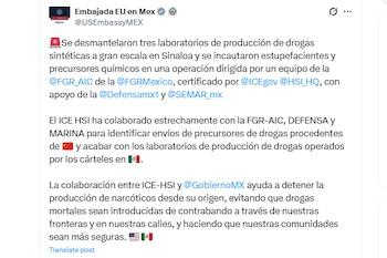 (Foto: X@USEmbassyMEX)