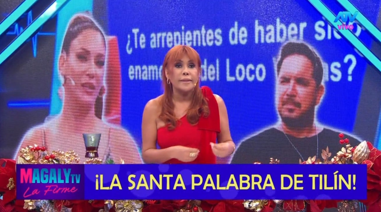 Magaly cuestiona participación de Tilsa en EVDLV: “Cada vez que necesita dinero vuelve al mismo tema”. Infobae Perú / Captura TV - Magaly TV La Firme