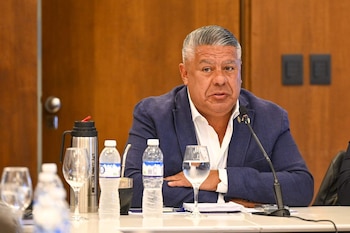 Claudio Chiqui Tapia, en la