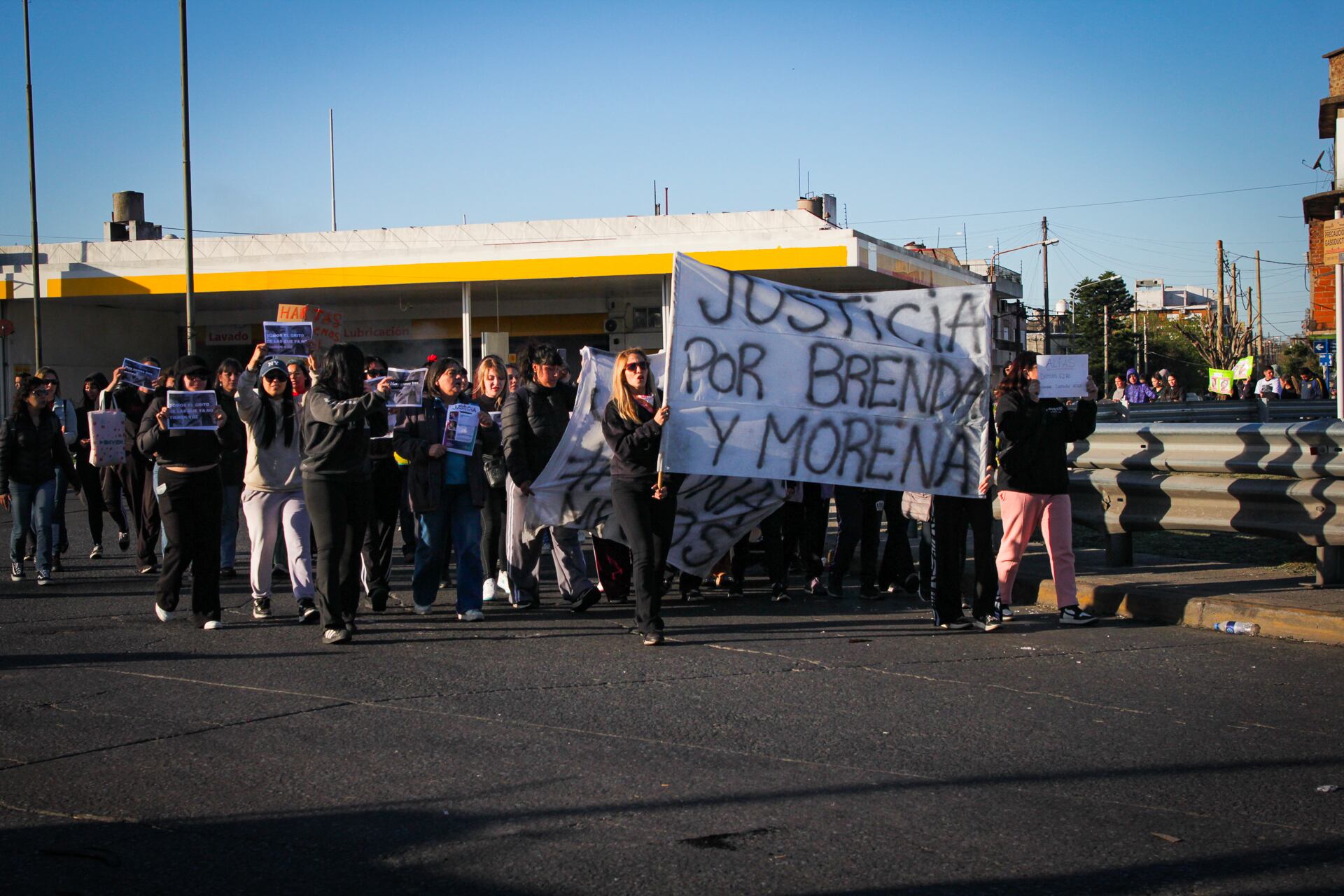 El reclamo de las familias de Brenda y Morena