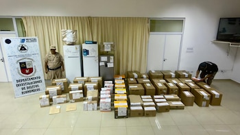 Contrabando: incautaron artículos electrónicos ilegales