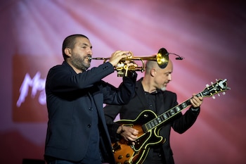 French-Lebanese trumpeter Ibrahim Maalouf and