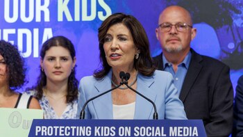 La gobernadora de Nueva York