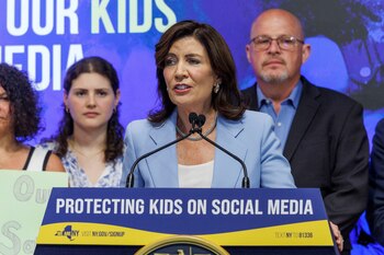 La gobernadora de Nueva York,