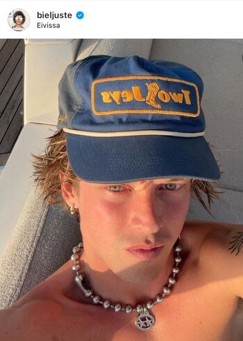 Biel Juste en una publicación