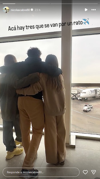 El inesperado viaje de Nicolás Cabré junto a Rufina y Rocío Pardo: "Se viene"