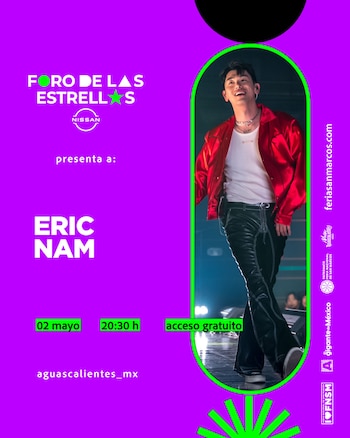 Eric Nam será el segundo