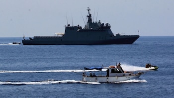 Un buque de la Armada