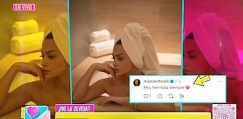 ¿Se dieron una nueva oportunidad? Marcelo Tinelli reacciona a publicación de Milett Figueroa y enciende las especulaciones. Captura: Amor y Fuego.