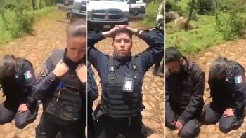 Policías municipales sometidos por sicarios