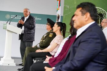 El mandatario aseguró estar bien