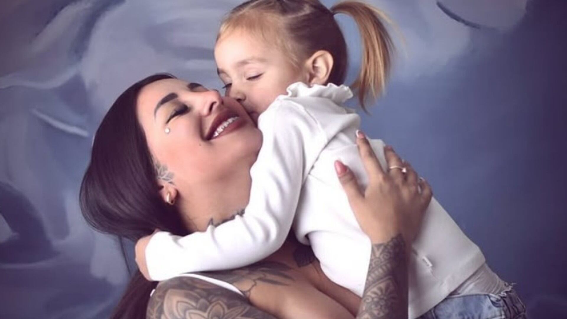 Tamara Báez con su hija Jamaica, inseparables (Instagram)