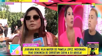 “Sigo curando ese dolor”: hija de Pamela López se quiebra al hablar de Christian Cueva. Captura: Amor y Fuego.