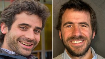 Alberto Iribarren y Tomás Moyano