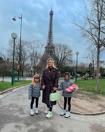 Las chicas de paseo invernal