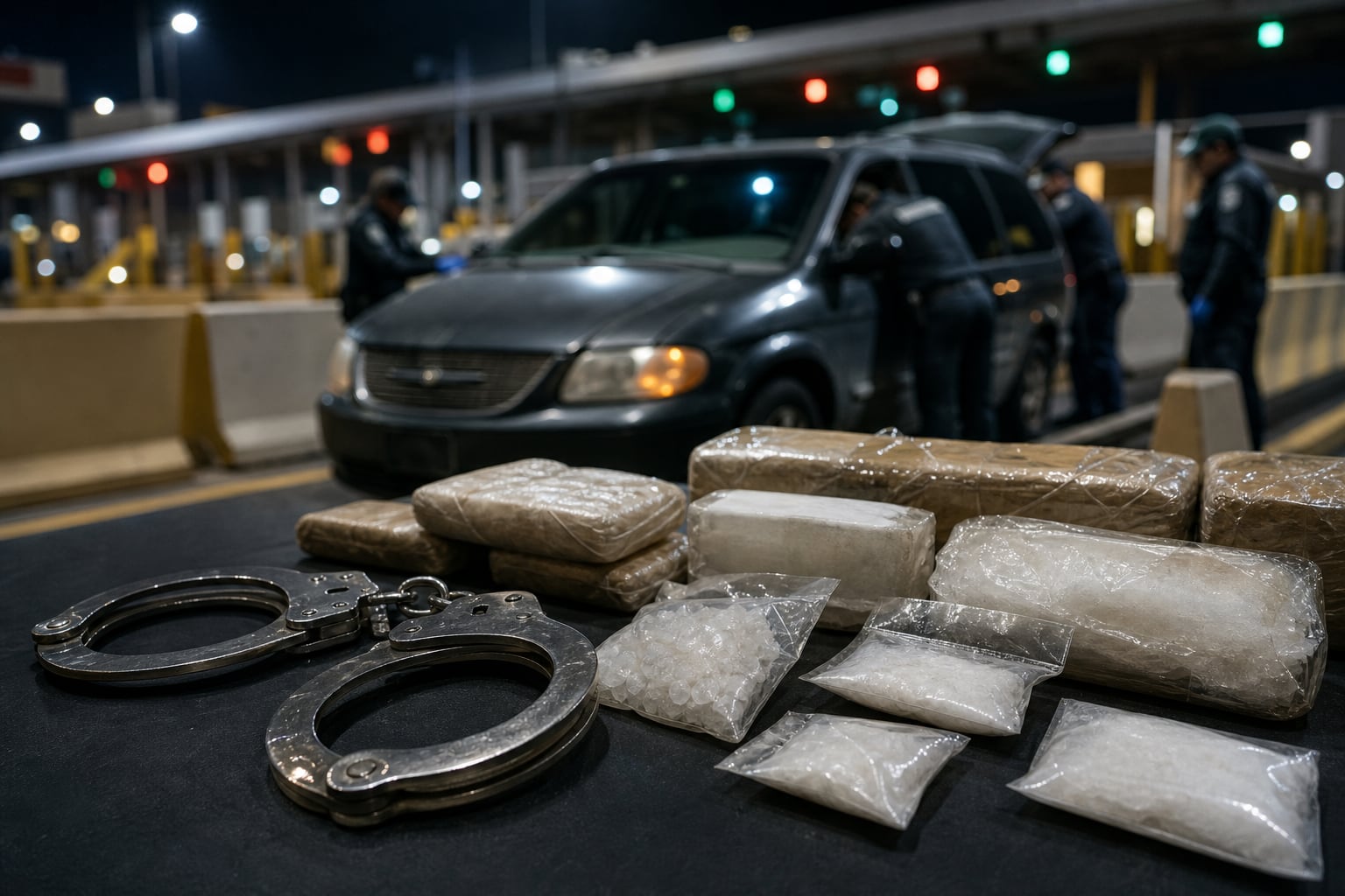 CBP incautó metanfetamina, heroína y fentanilo valuados en USD 557.589 en el puerto de entrada de Del Río, Texas. (Imagen Ilustrativa Infobae)