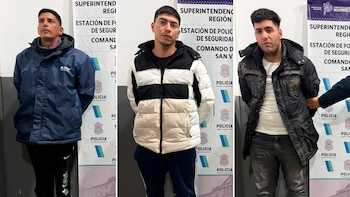 Los tres sospechosos detenidos