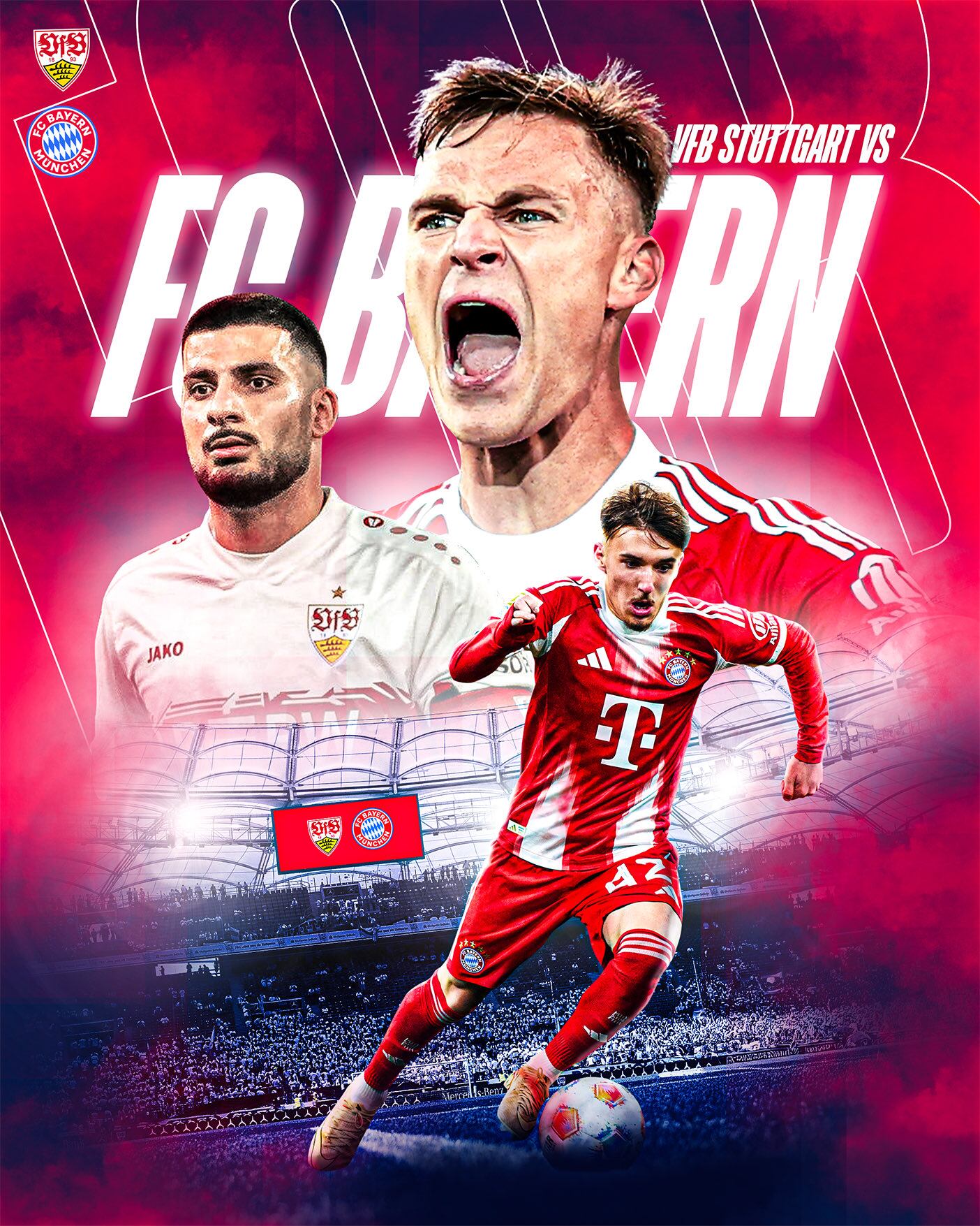 Los Gigantes de Baviera presentaron el partido de la siguiente forma-crédito @FCBayernES/X