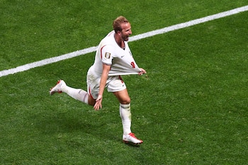 El 'Huracán' se convirtió en el héroe del partido marcando un doblete. (AP Foto/Colin Hubbard)