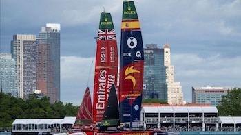 España sufre una avería en el GP de Nueva York y se sale del podio de la general de SailGP