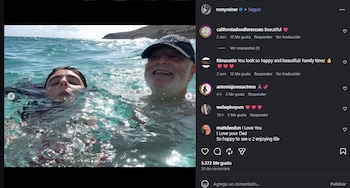 Romy Reiner estuvo con sus