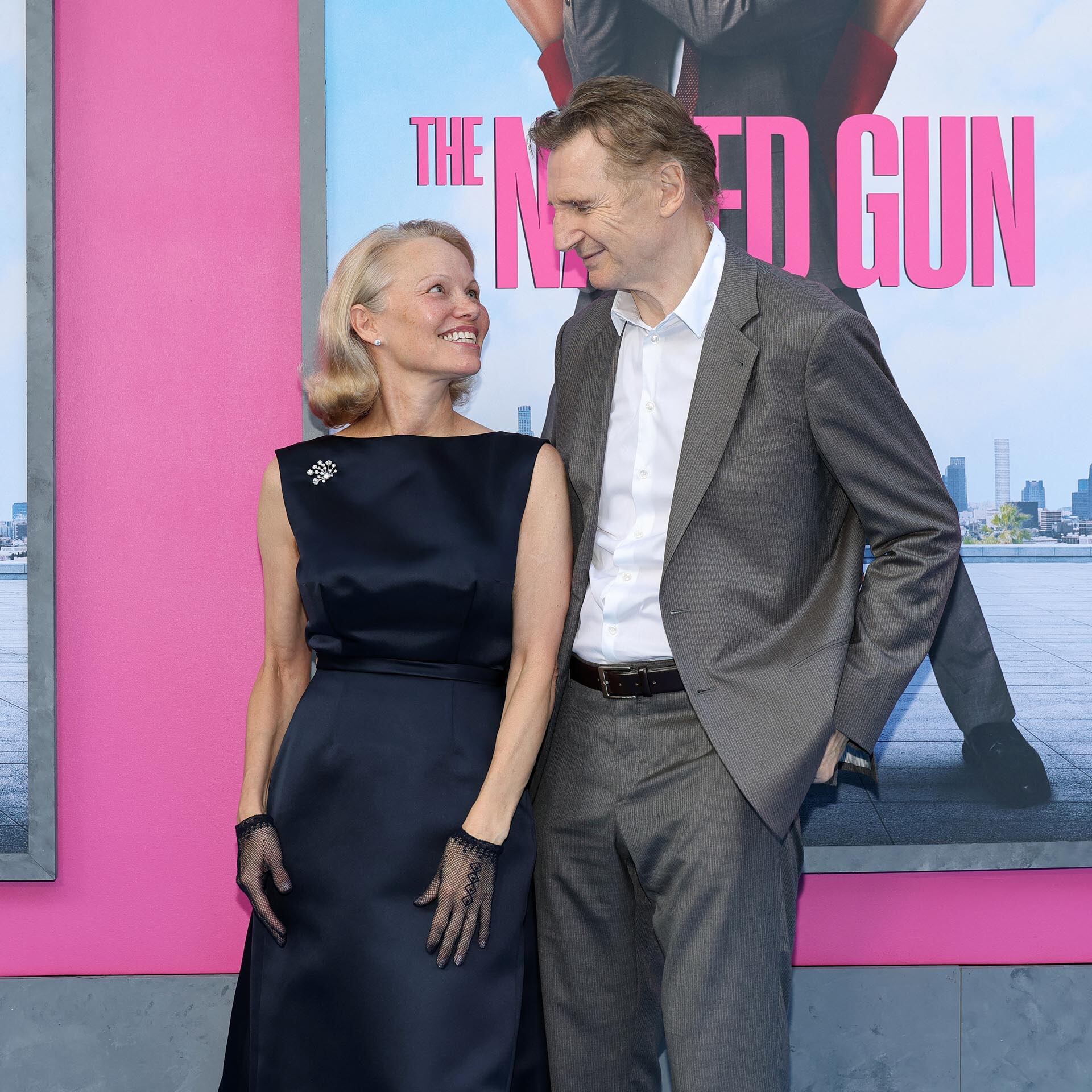 Neeson y Anderson consolidan su vínculo durante el rodaje de