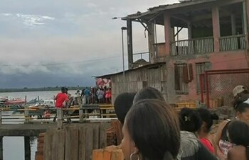 Las autoridades dieron a conocer que los hechos dejaron dos personas desaparecidas - crédito Facebook