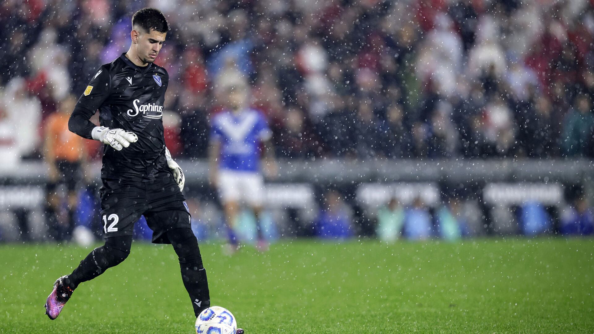 Disputó dos partidos en un año con Vélez (Crédito: Fotobaires)
