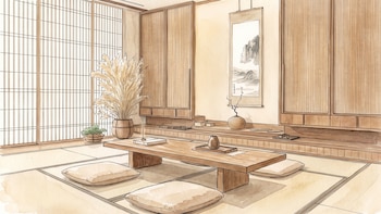 Tokonoma, la filosofía japonesa de interiores que convierte el vacío en un objeto de decoración