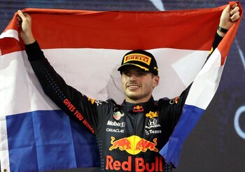 Max Verstappen celebró su primer