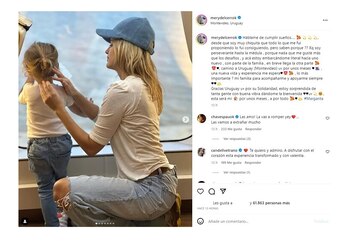 El posteo de Mery del