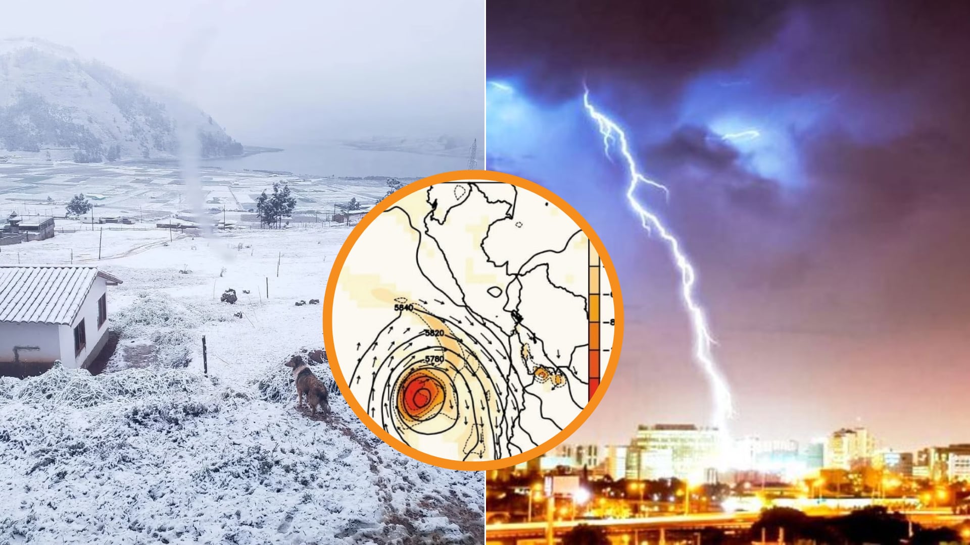 El Senamhi advierte que una tercera DANA puede llegar al Perú y volver a ocasionar lluvias, nieve y vientos