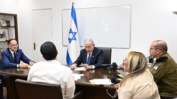 El primer ministro israelí, Benjamín