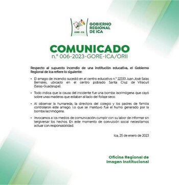 Gobierno Regional de Ica
