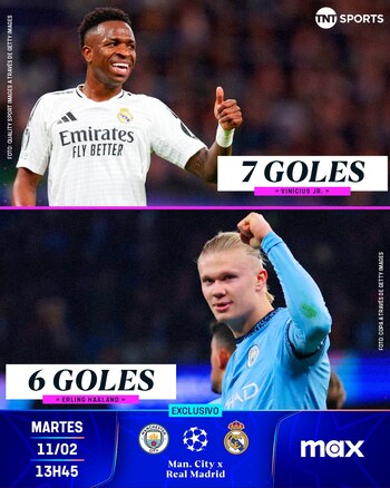 Vini Jr. y Haaland son