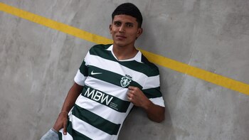 Sebastián Osorio, inicialmente, se sumará a la Academia Cristiano Ronaldo. - Crédito: Sporting Lisboa