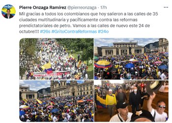 Habrá nueva jornada de marchas