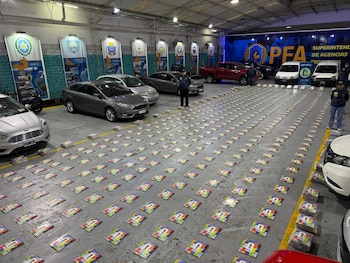 Los 2200 álbumes encontrados por la Federal