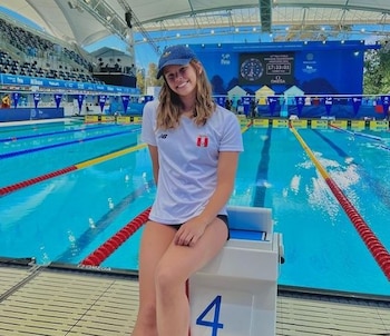 Alexia Sotomayor participó en el Mundial de Natación Perú 2023