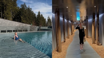 Daniela Christiansson se tomó unos días de descanso en un lugar paradisíaco junto a sus hijos (Instagram)