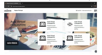 La plataforma digital de CONAMYPE