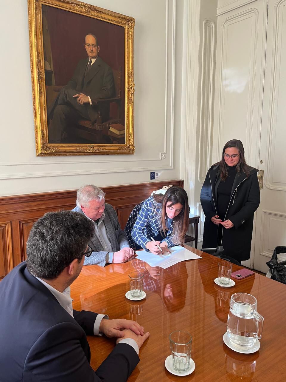 El Rector de la UBA, Dr. Ricardo Gelpi, participó del evento