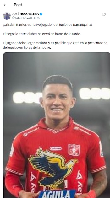 Junior se sigue reforzando: el