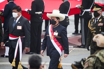 El presidente de Perú, Pedro