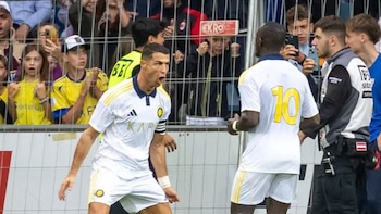 Los dos goles de Cristiano